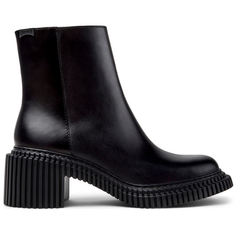 CAMPER Pix London - Bottines pour Femme - Noir, taille 37, Cuir lisse