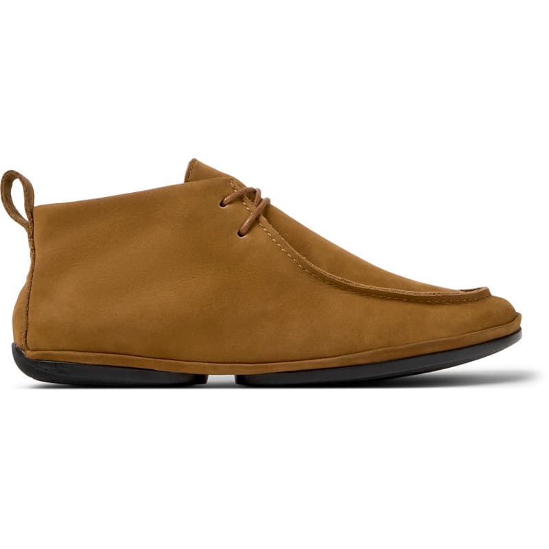 CAMPER Right Nina - Bottines pour Femme - Marron, taille 35, Cuir velours