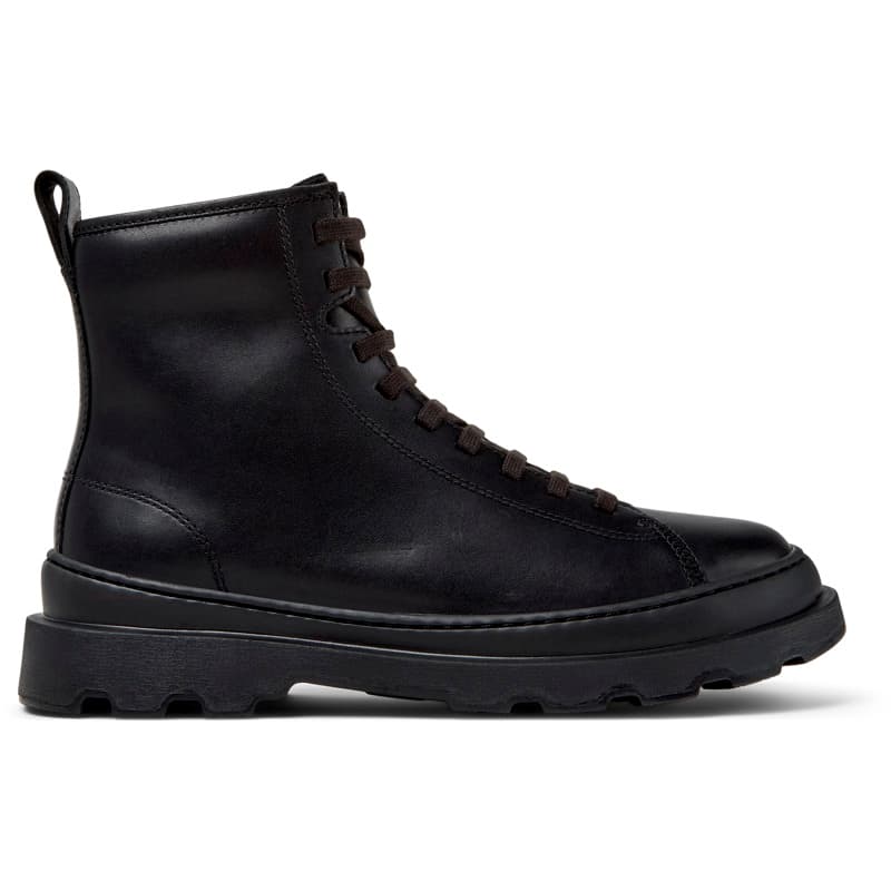 CAMPER Brutus+ - Bottines pour Femme - Noir, taille 36, Cuir lisse