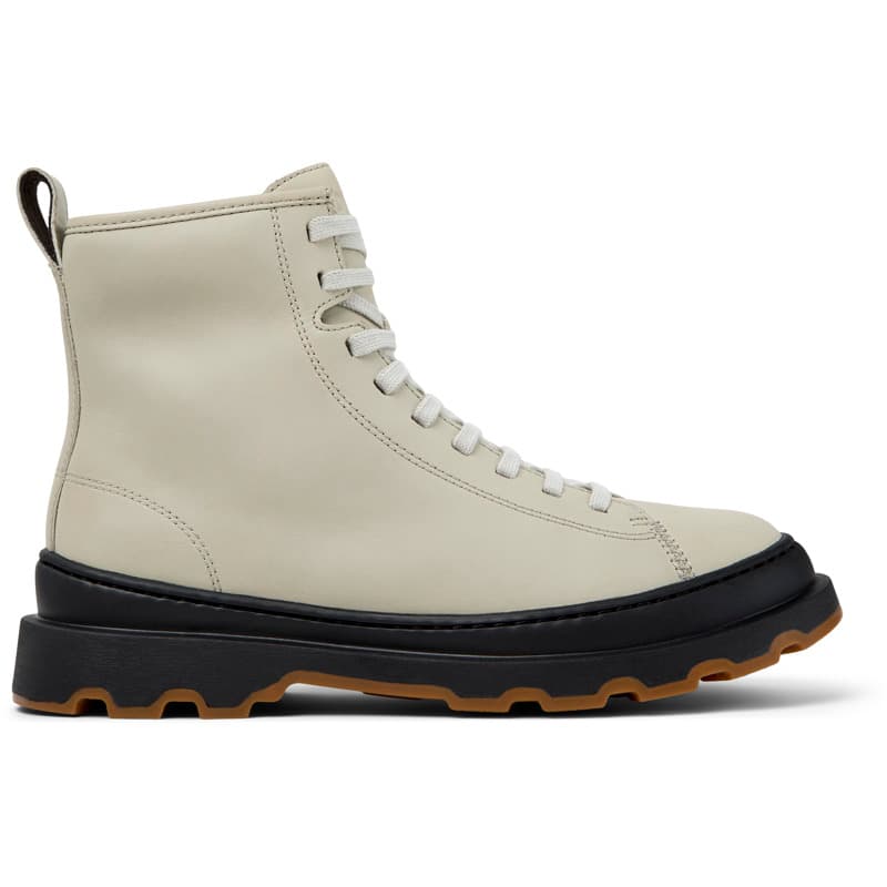CAMPER Brutus+ - Bottines pour Femme - Beige, taille 37, Cuir lisse
