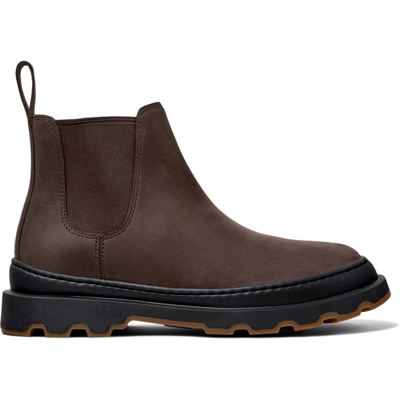 CAMPER Brutus+ - Bottines pour Femme - Marron, taille 41, Cuir velours