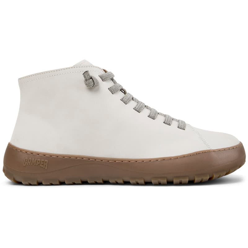 CAMPER Peu Serra - Bottines pour Femme - Blanc, taille 38, Cuir velours