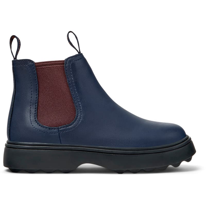 CAMPER Norte - Bottes pour Filles - Bleu, taille 30, Cuir lisse