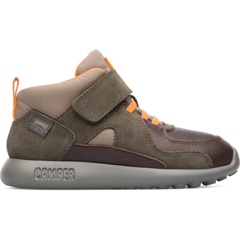 CAMPER Driftie - Bottes pour - Vert,Gris,Marron, taille 28, Tissu en coton