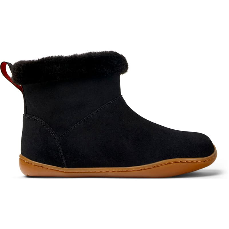 CAMPER Peu - Bottes pour Filles - Noir, taille 30, Cuir velours