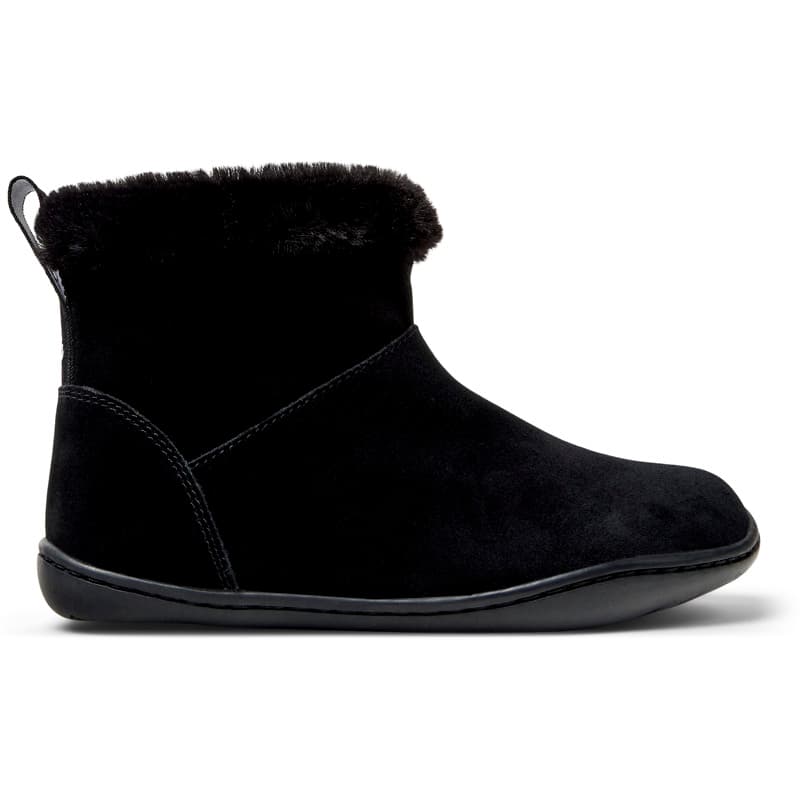 CAMPER Peu - Bottes pour Filles - Noir, taille 29, Cuir velours