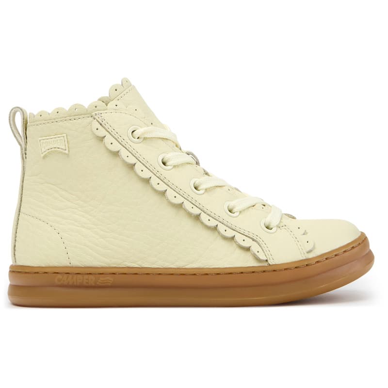 CAMPER Runner - Chaussures casual chic pour Filles - Beige, taille 37, Cuir lisse