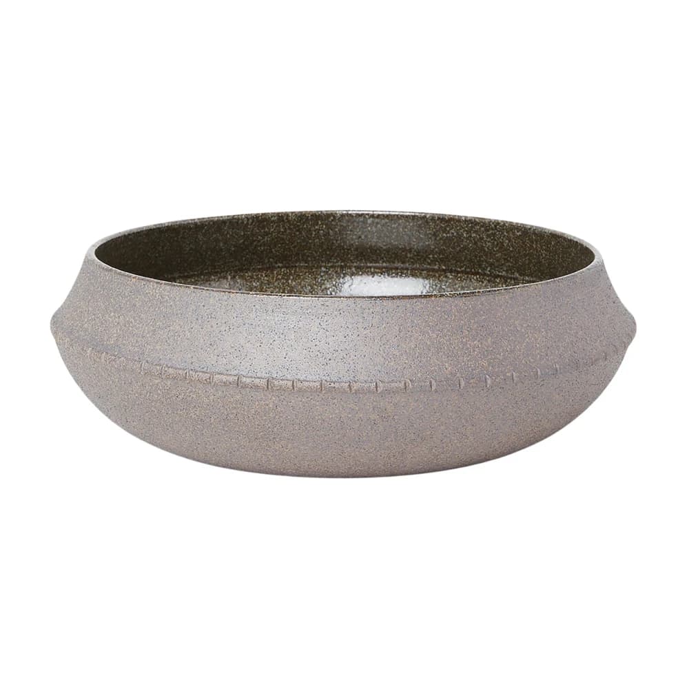 Ry Speckled Large Bowl - unisex - Schalen & Kommen - Bruin - ONE Size - Home