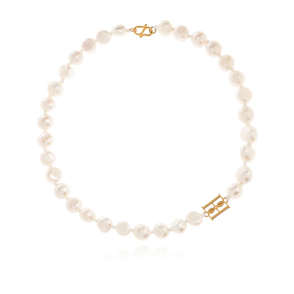 Herle parelketting - Dames - Kettingen - Wit - ONE Size - Accessoires