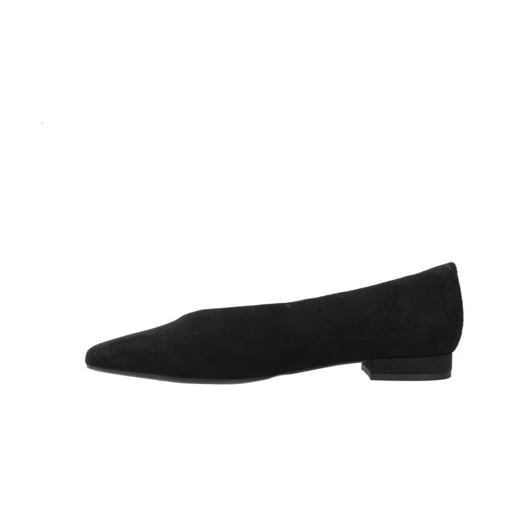 Leren ballerina - Dames - Ballerina's - Zwart - 38 EU - Leer - Schoenen