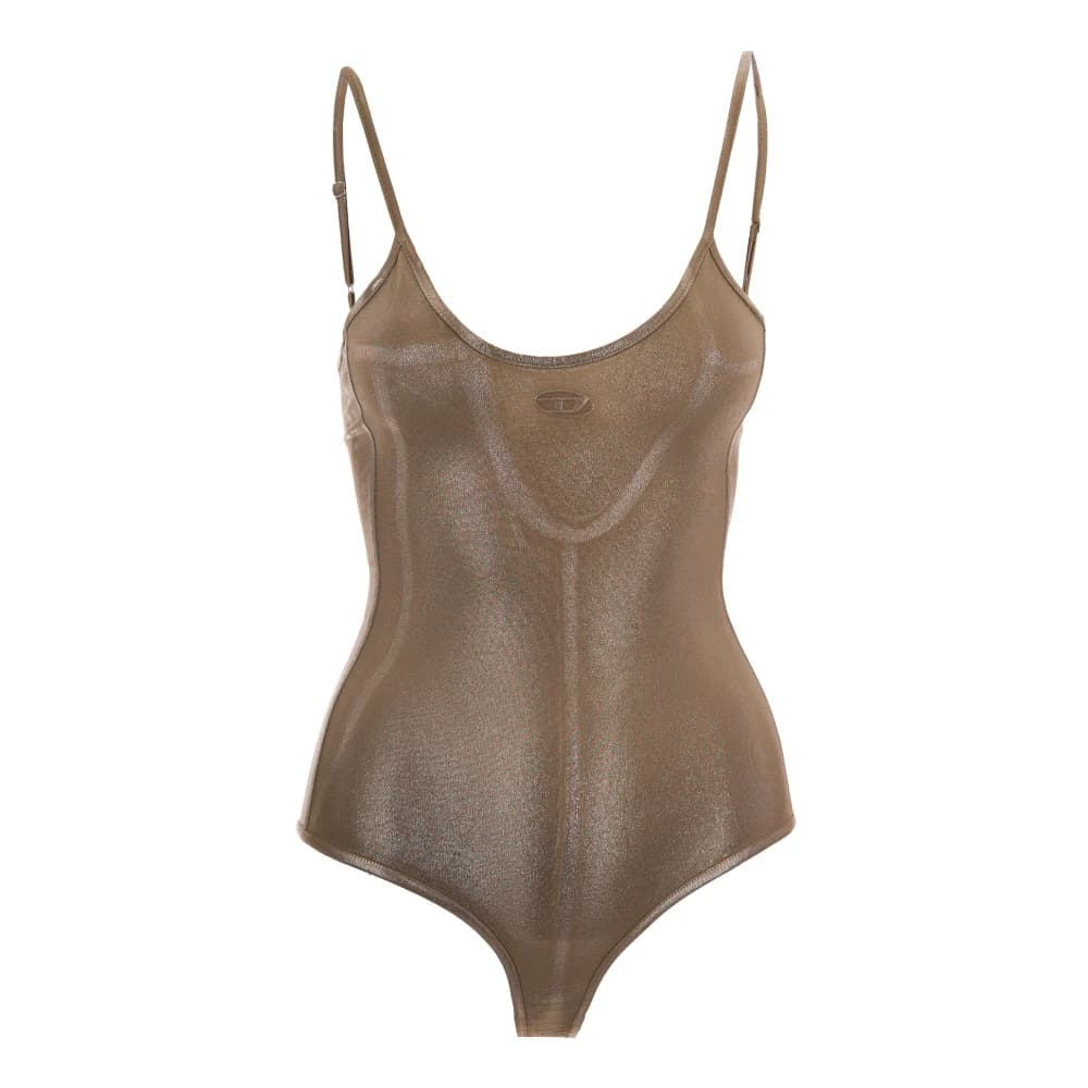 T-Imyny Bodysuit - Dames - Bodies - Bruin - M - Tops