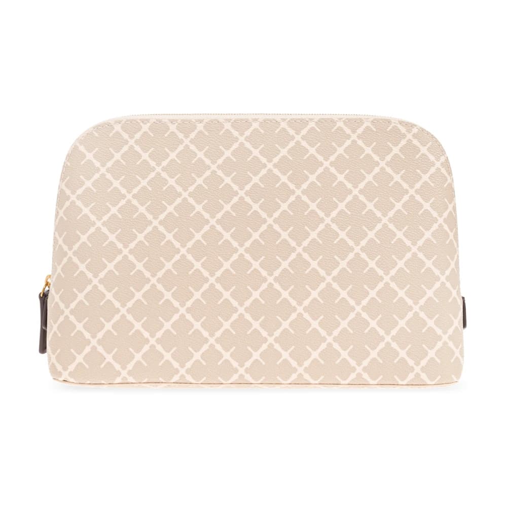 Bea Medium cosmetische tas - Dames - Toilettassen - Beige - ONE Size - Tassen