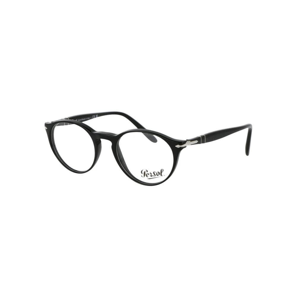 Gles 0Po 3092V 9014 - Heren - Brillen - Zwart - 48 MM - Accessoires
