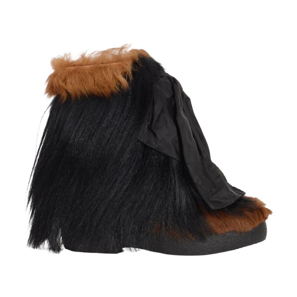 Snowish Winter Bootie - Dames - Winterlaarzen - Zwart - 38 EU - Wol - Schoenen
