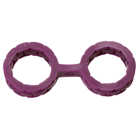 Doc Johnson Japanese Bondage Silicone Handcuffs - Purple