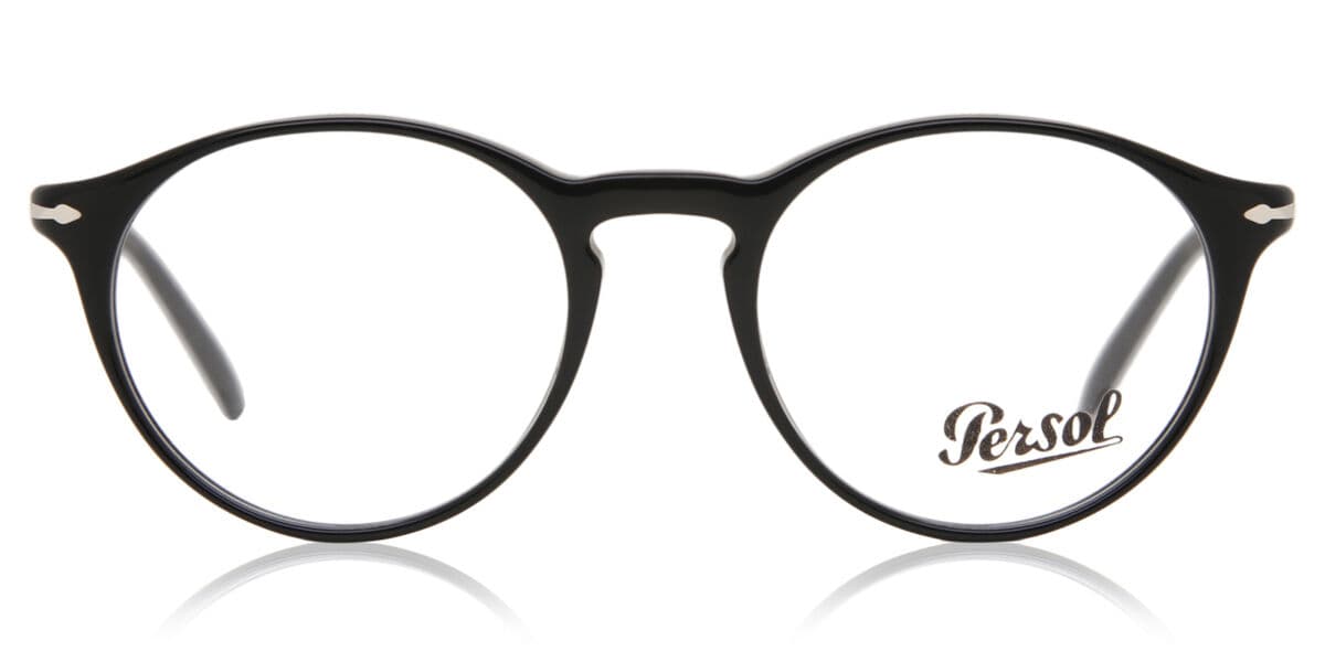 Persol PO3092V 9014 Zwarte Heren Bril
