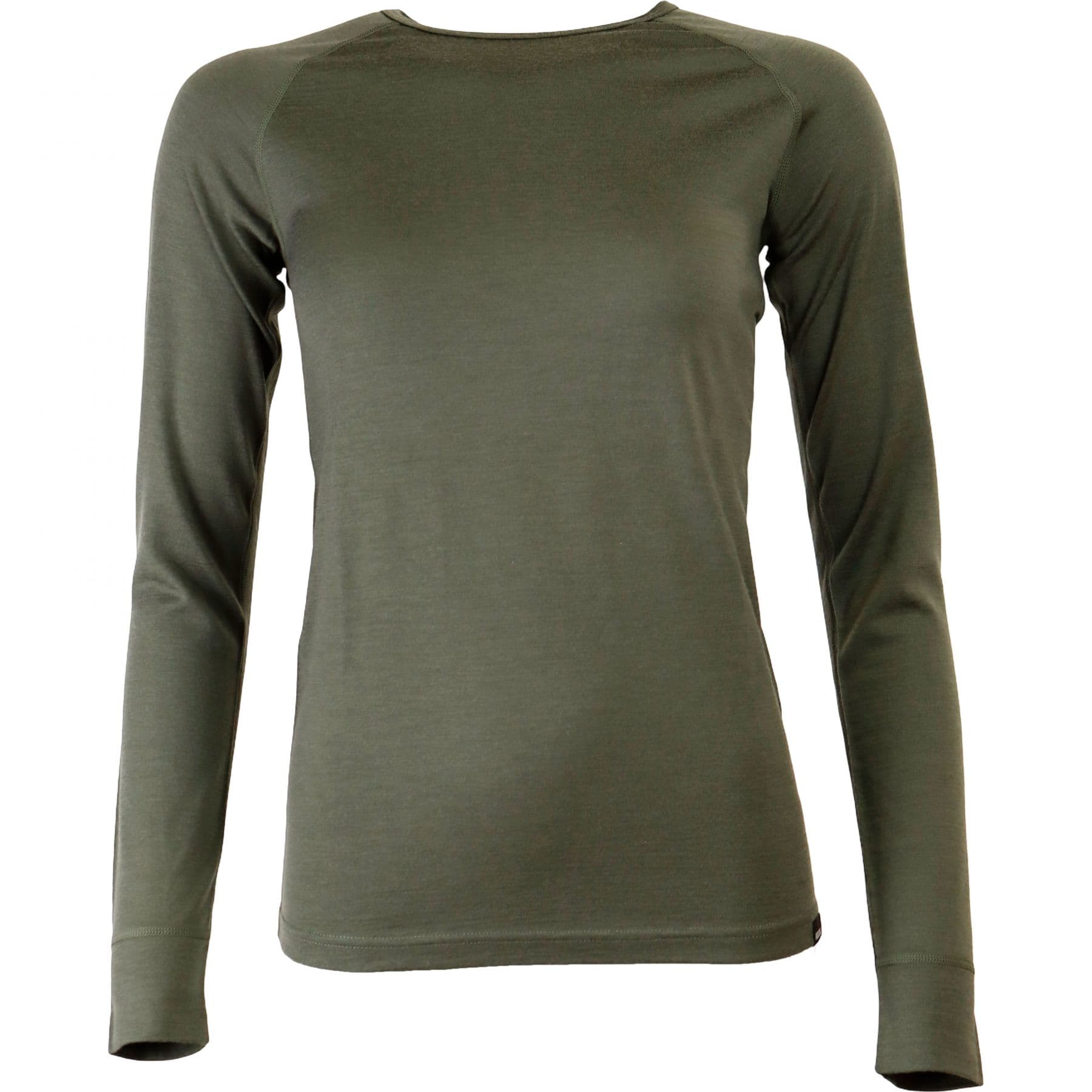 Helios Merino One, dames thermoshirt, groen