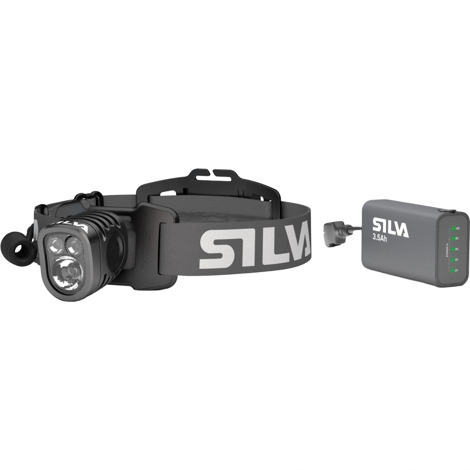 Silva Exceed 4R, hoofdlamp, zwart