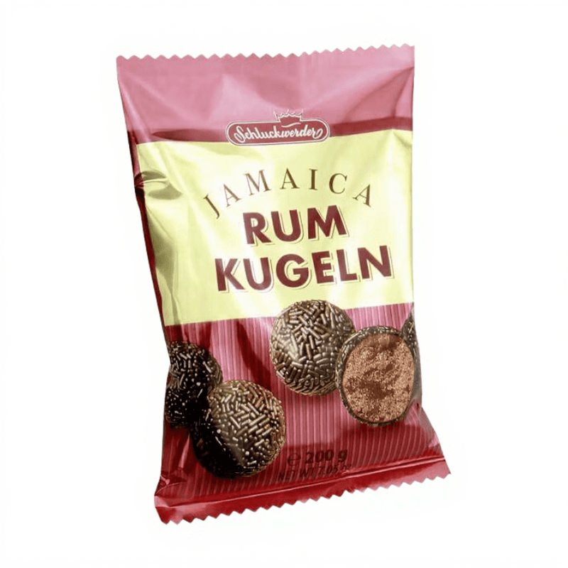 Schluckwerder Jamaika-Rum Kugeln mit Schokolade 200g