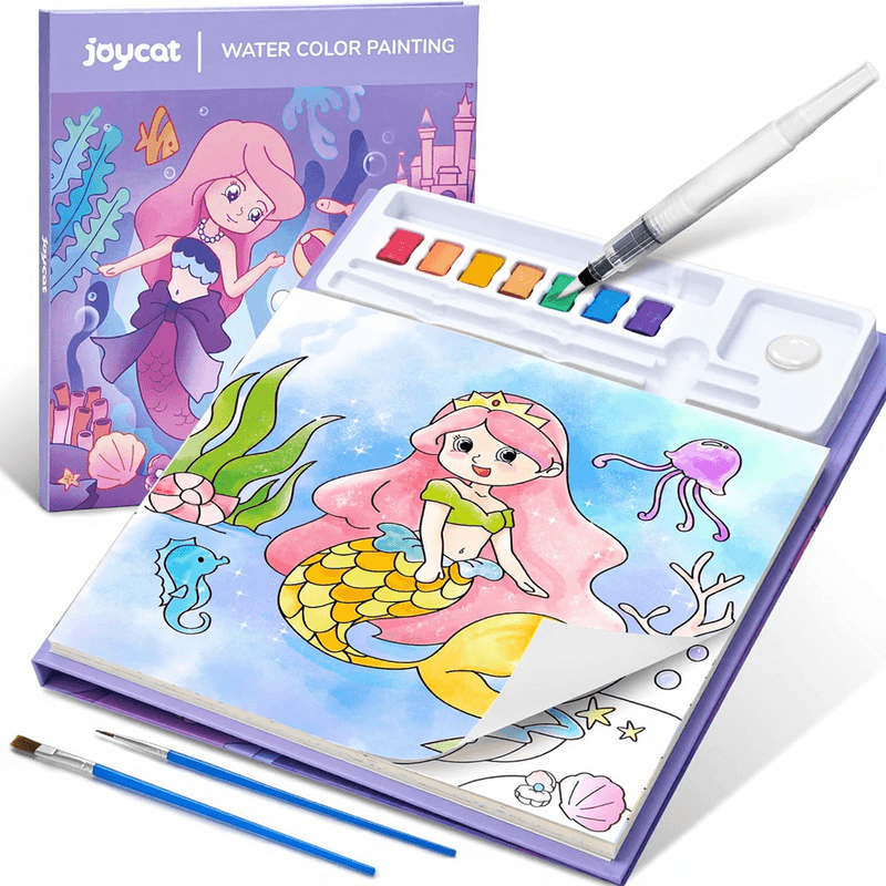 Gamenote UnGerman Water Serie Ausmalbücher zum Malen mit Wasser, Neujahr-Angebot, Top-Geschenkideen