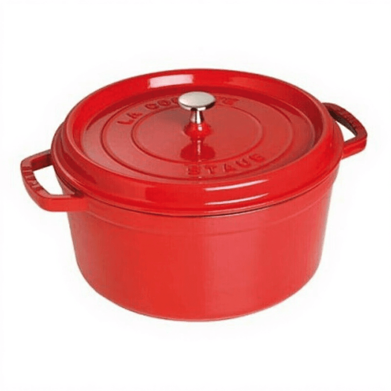 Staub Cocotte Gusseisen-Schmortopf mit Deckel – 24 cm – 3,8 L