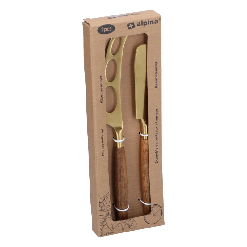 Alpina Käsemesser-Set 2 Stück