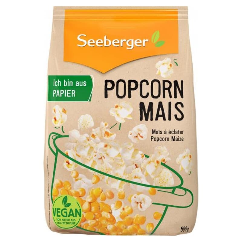 Seeberger Popcorn-Mais 500 g