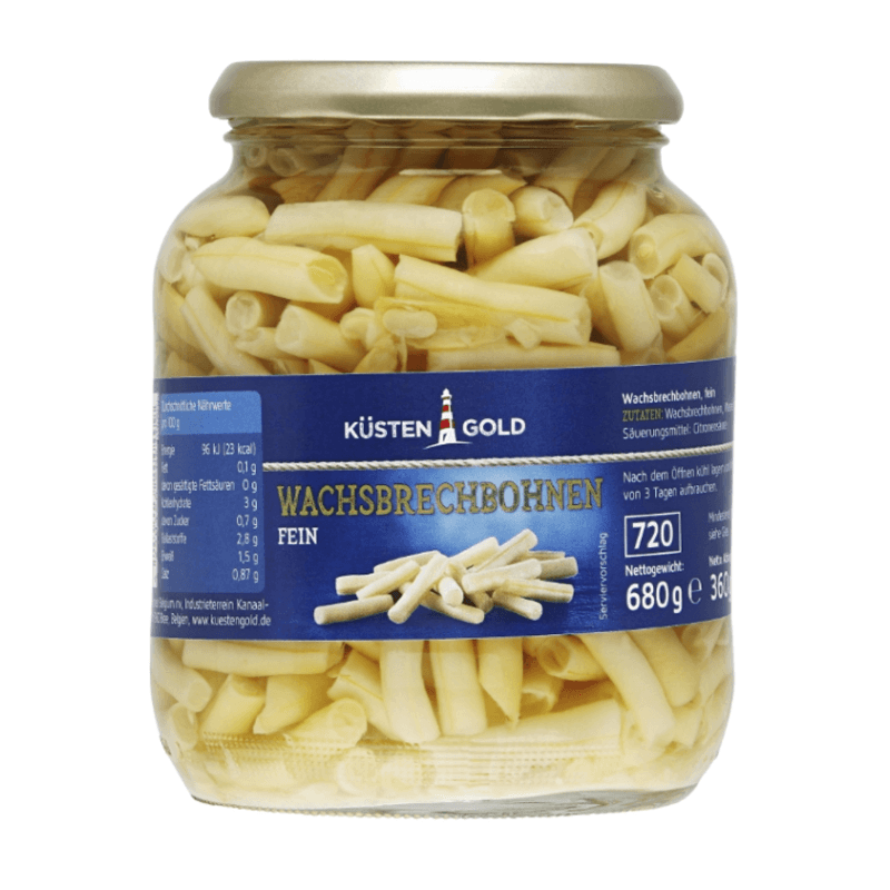 Küstengold Feine Wachsbrechbohnen 720ml