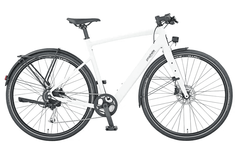 Prophete E-Bike 28 Zoll Bis zu 110 km Reichweite Heckmotor LCD-Display Urbanicer 2.0 53 cm Rahmenhöhe