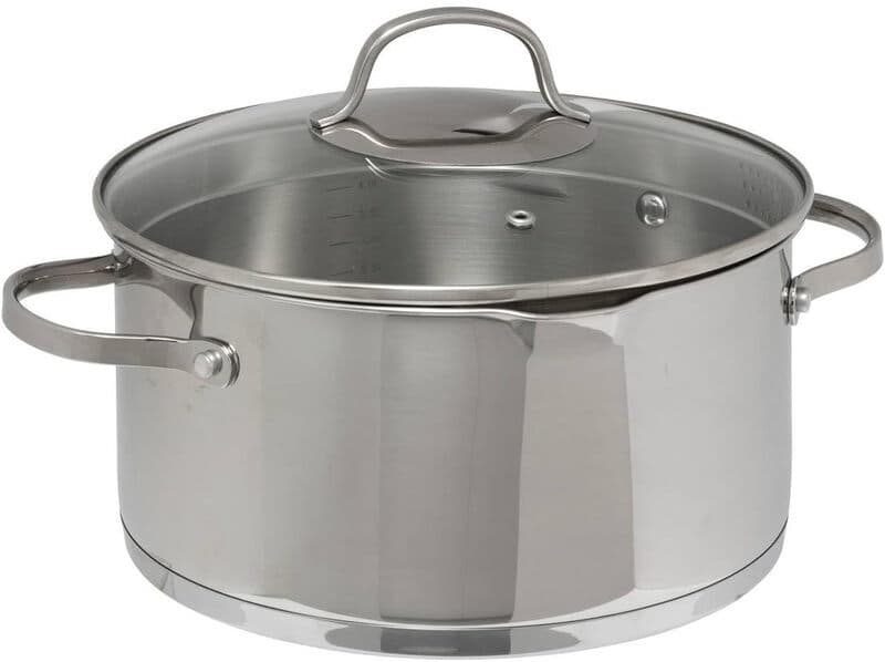 5five Edelstahl-Kochtopf - 24 cm