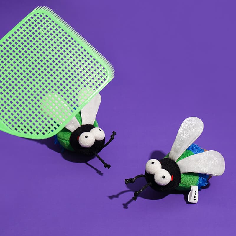 zeze Katzenspielzeug mit Katzenminze, Green Fly