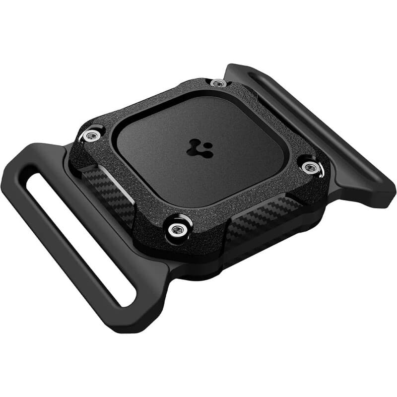 Spigen Tough Armor Haustierhalsband AirTag 1/2 Hülle - Schwarz