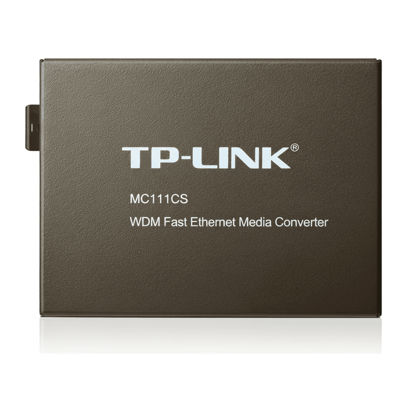 TP-Link 10/100 Mbit/s WDM-Multiplex-Media-Converter (MC111CS), Single-Mode