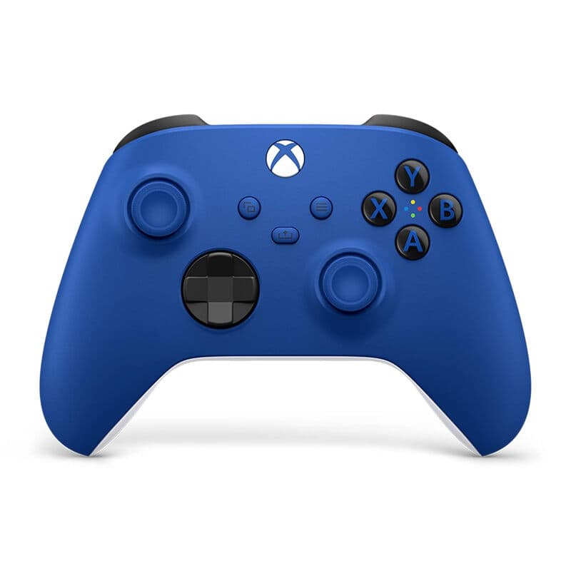 Microsoft offizieller Xbox Series X/S Wireless-Controller – Shock Blue (Xbox One/Xbox Series X/S/PC)