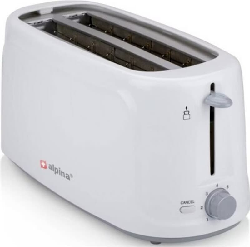 Alpina - Toaster Weiß 1250-1450W