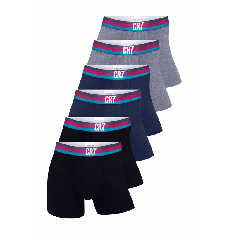 CR7 Basic, Caleçon court, Lot de 6 300-8108-49-2319-XL MULTICOLORE