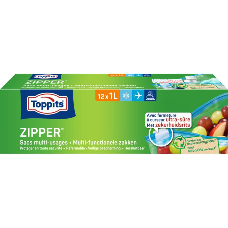 Toppits multifunctionele ritssluitingszak 1 l