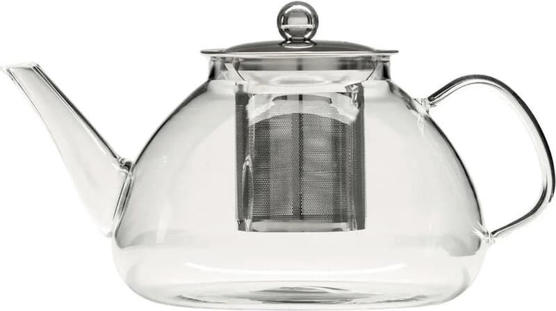 Théière en verre Secret de Gourmet - 1,3 L, Transparent
