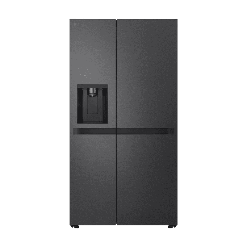 LG GSLC41EPPE vrijstaande koel-vriescombinatie - side-by-side-ontwerp - Total No Frost - water- en ijsdispenser - slimme diagnose