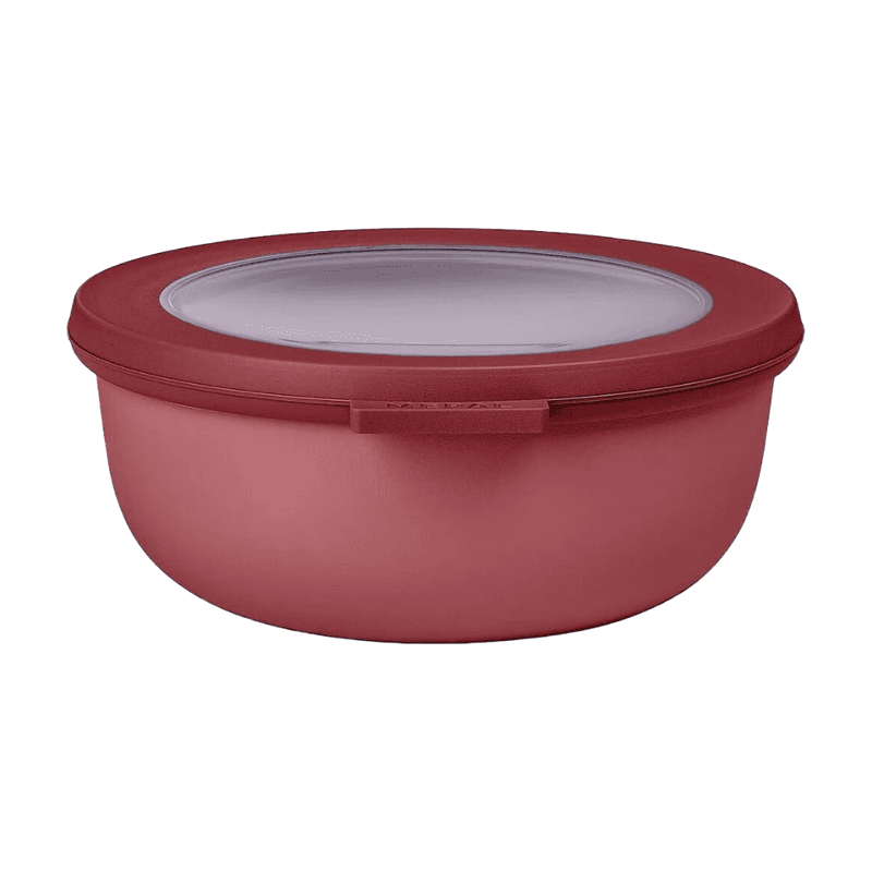 Mepal Multi Bowl Cirqula Round - Mikrowellenfähige Schüsseln - Als luftdichter Aufbewahrungsbehälter für den Kühlschrank, Mikrowellenfähige