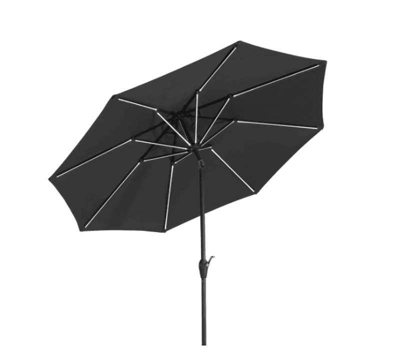 Schneider Schirme Blacklight 270/8 anthrazit