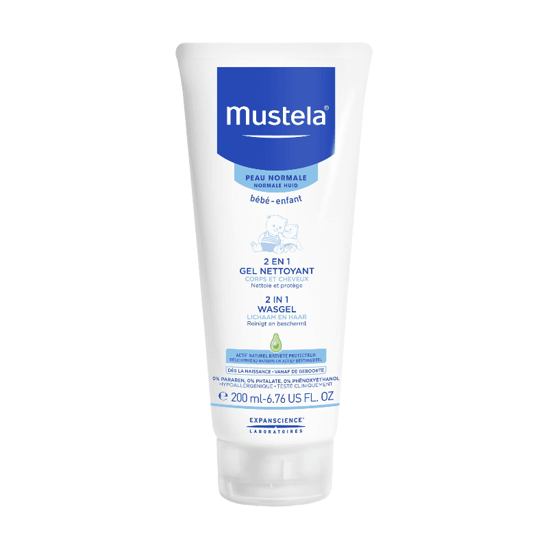 Mustela BÉBÉ 2-in-1 Reinigungsgel 200 ml