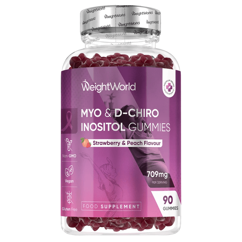 WeightWorld Myo & D-Chiro Inositol 90 Gummies