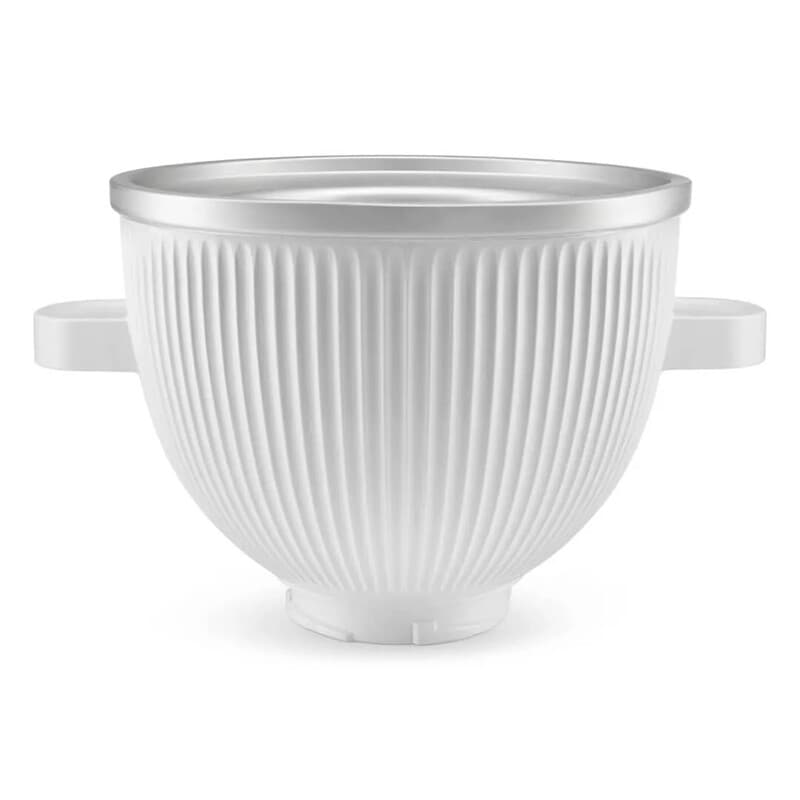 KitchenAid Zubehör Eismaschine – 5KSMICM – Eisbereiter-Aufsatz für KitchenAid Küchenmaschine – 1,9 L – Schüssel