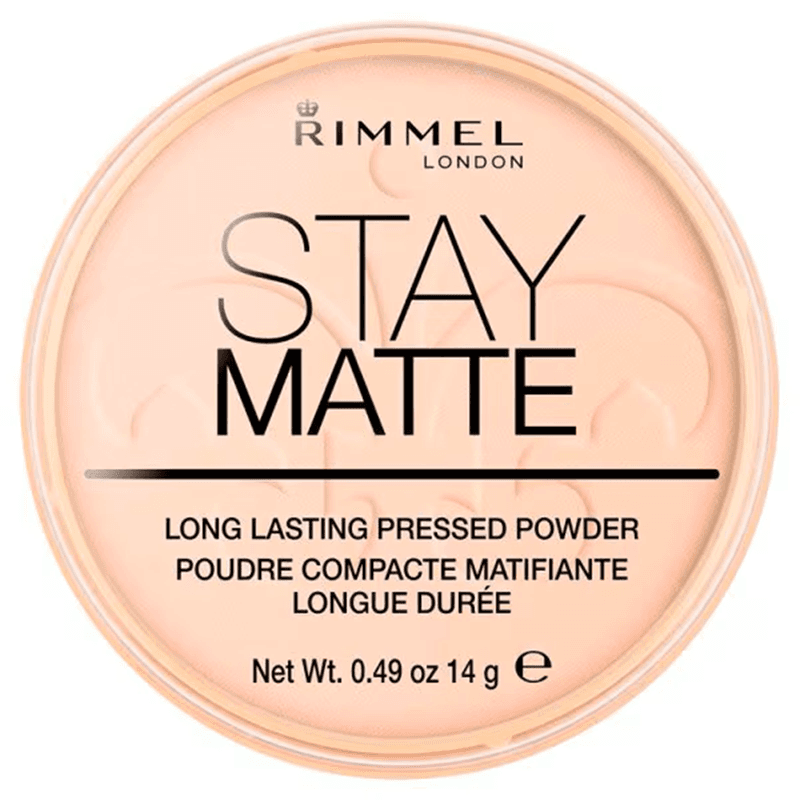 Rimmel STAY MATTE Kompaktpuder LYRAL 002 Pink Blossom 14g
