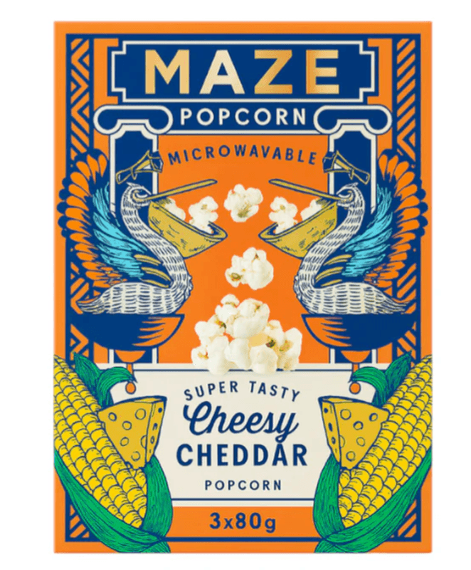 Maze Käse-Popcorn-Snack - 240 g