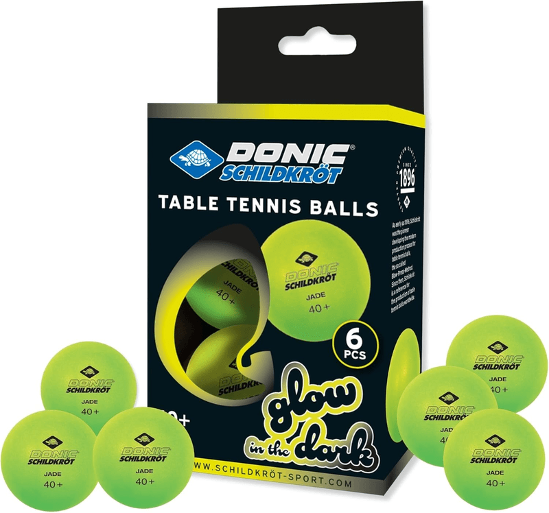 Donic-Schildkröt TT-Ball Glow IN The Dark Poly