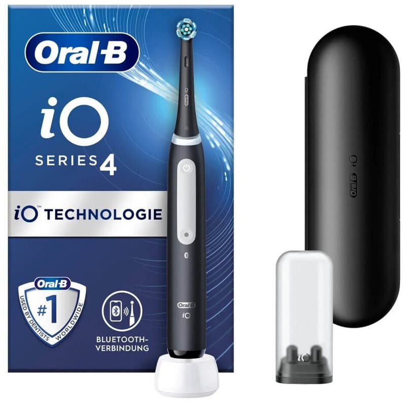 Oral-B iO Series 4 mit Reiseetui Matt Schwarz