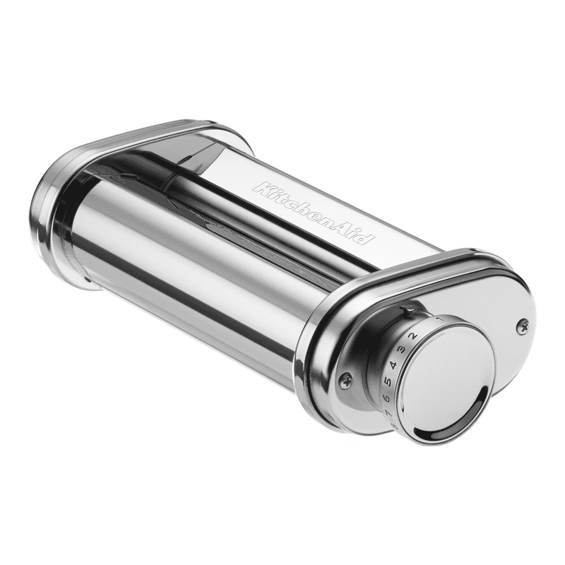 KitchenAid Zubehör Pasta-Aufsatz - 5KSMPSA - Nudelmaschine für KitchenAid Küchenmaschine - Lasagne-Roller - Edelstahl