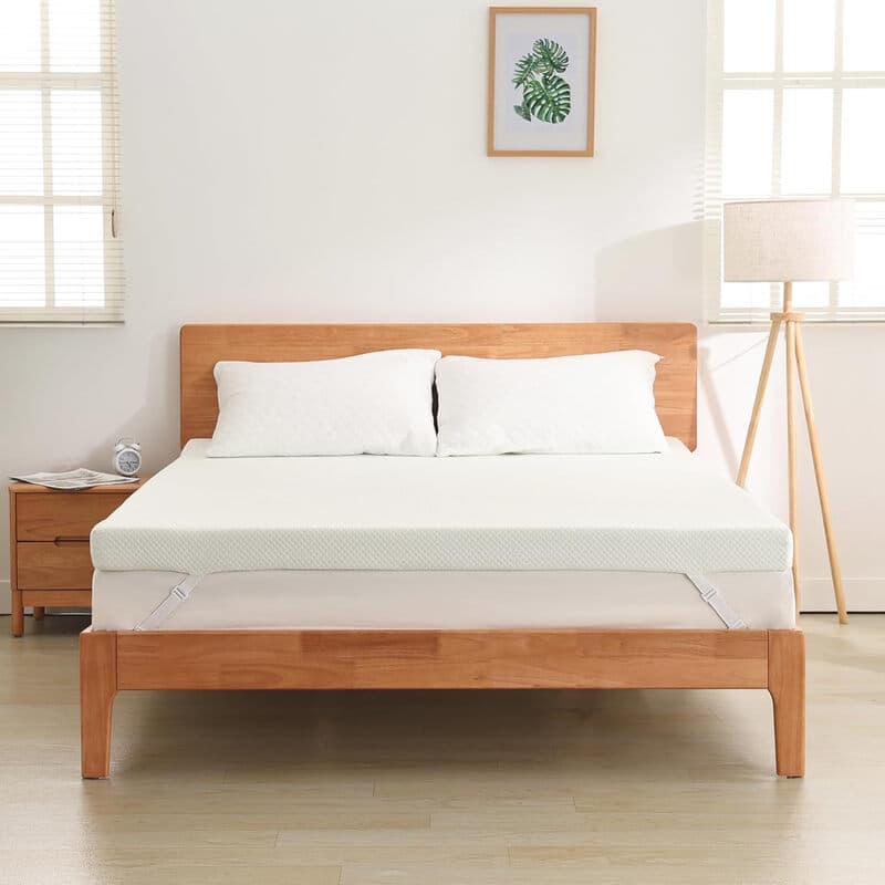 EGO HOME Gel-Memoryschaummatratze Härtegrad H2 mit weichem Aufsatz, grünem Tee-Extrakt, OEKO-TEX zertifiziert, 140 x 200 cm (9 cm Höhe)